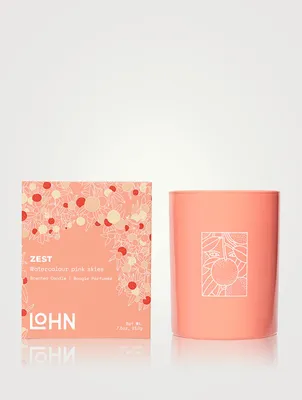 ZEST- Grapefruit & Rhubarb Candle