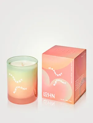 Happiest Birthday - Champagne & Orange Zest Candle