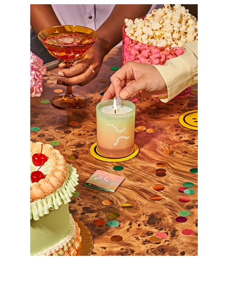 Happiest Birthday - Champagne & Orange Zest Candle