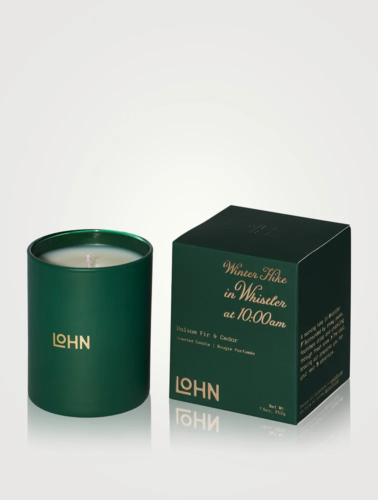 Winter Hike - Balsam Fir & Cedar Candle