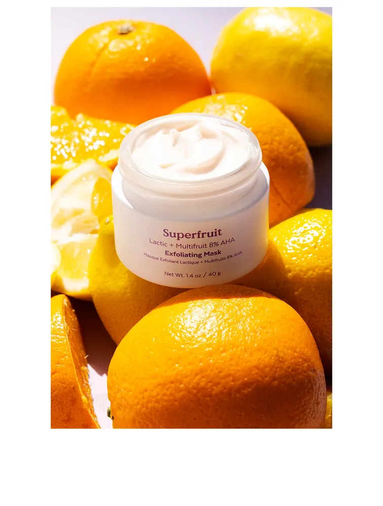 Superfruit Lactic + Multifruit 8% AHA Exfoliating Mask