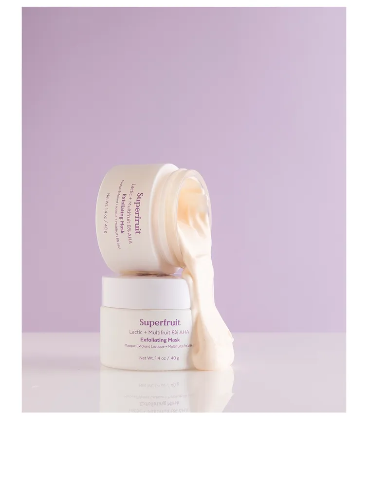 Superfruit Lactic + Multifruit 8% AHA Exfoliating Mask