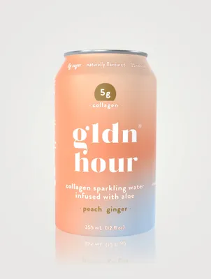 Peach Ginger Collagen Sparkling Water