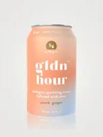 Peach Ginger Collagen Sparkling Water