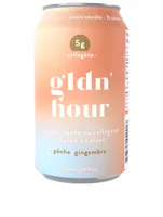 Peach Ginger Collagen Sparkling Water