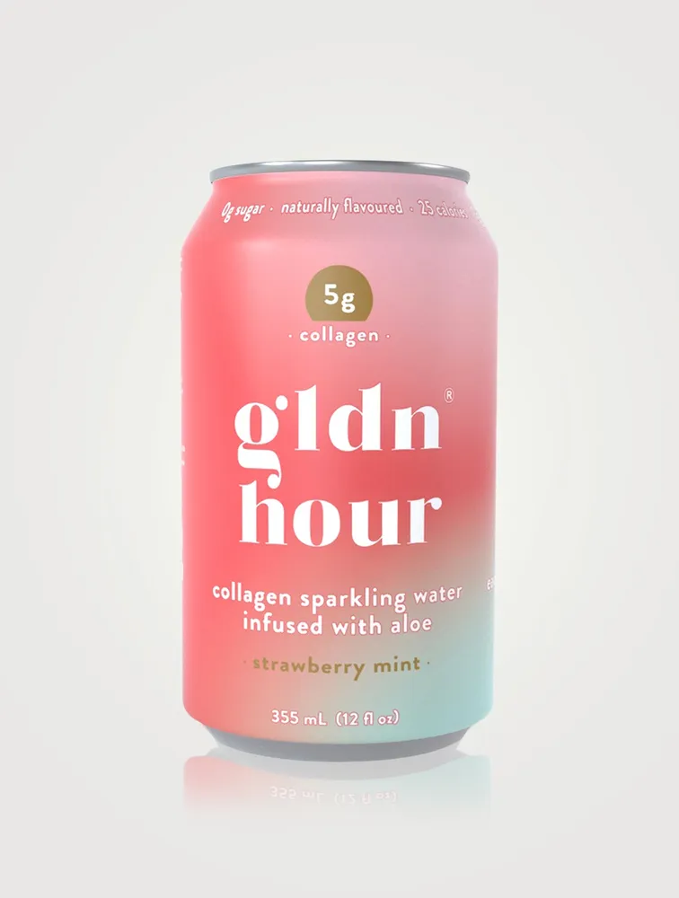 Strawberry Mint Collagen Sparkling Water