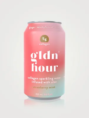 Strawberry Mint Collagen Sparkling Water