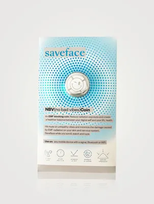 No Bad Vibes Coin - Anti-Radiation Decal For Phones