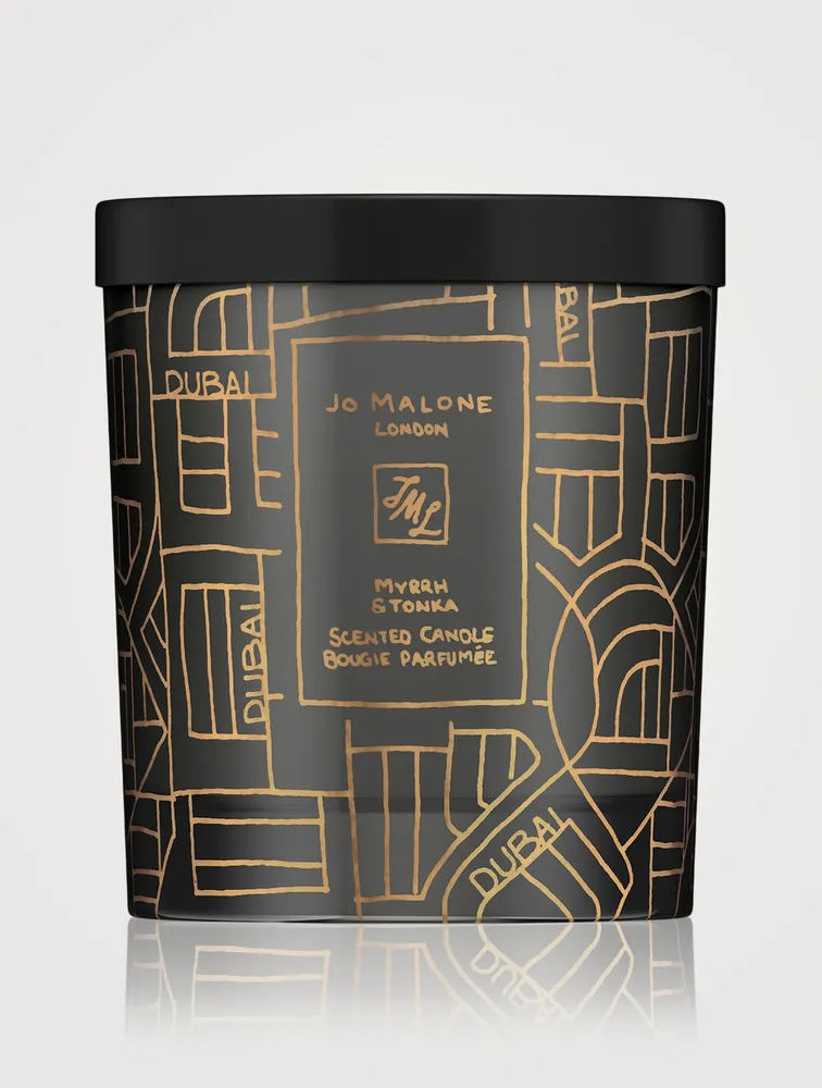 Myrrh & Tonka Scented Candle – Dubai Edition