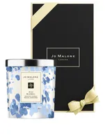 Wild Bluebell Decorated Home Candle