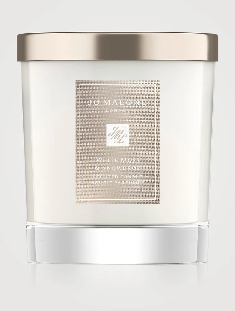 White Moss & Snowdrop Home Candle