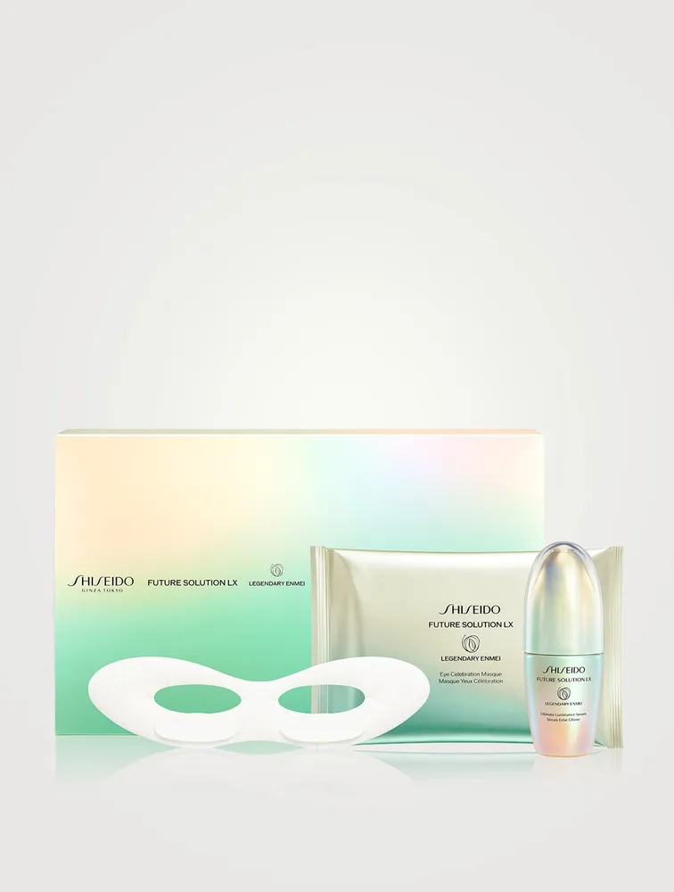 Future Solution LX Legendary Enmei Ultimate Luminance Serum & Eye Mask Set - Limited Edition
