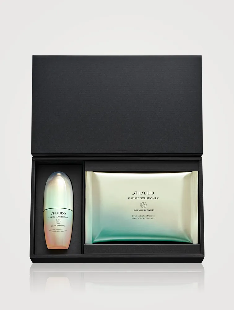 Future Solution LX Legendary Enmei Ultimate Luminance Serum & Eye Mask Set - Limited Edition
