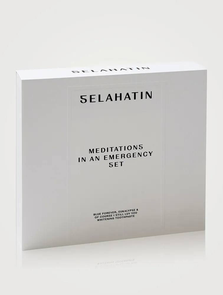 Meditation In An Emergency Toothpaste Set