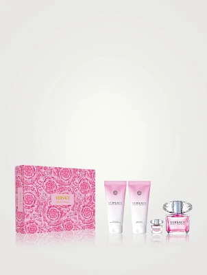 Versace Bright Crystal Eau De Toilette Four-Piece Set