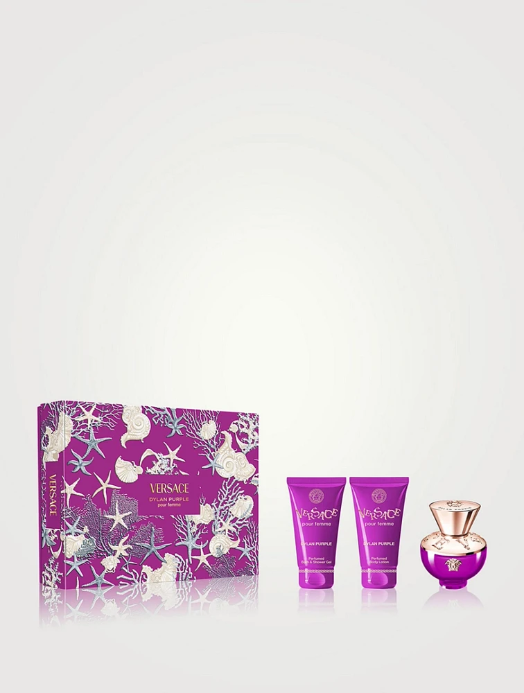 Dylan Purple Eau de Parfum Three-Piece Set