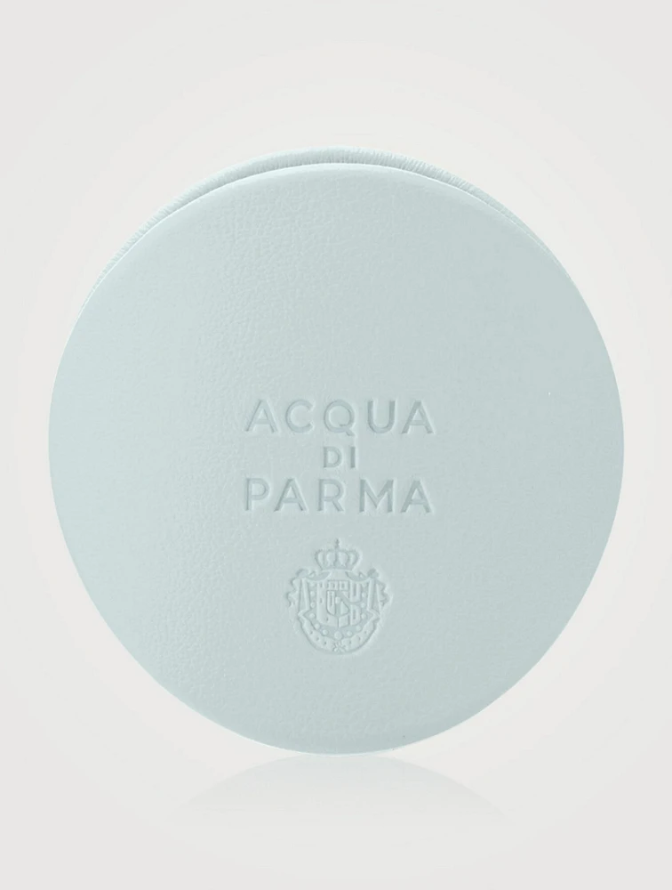 Leather Car Diffuser Case - Cloudy Blue