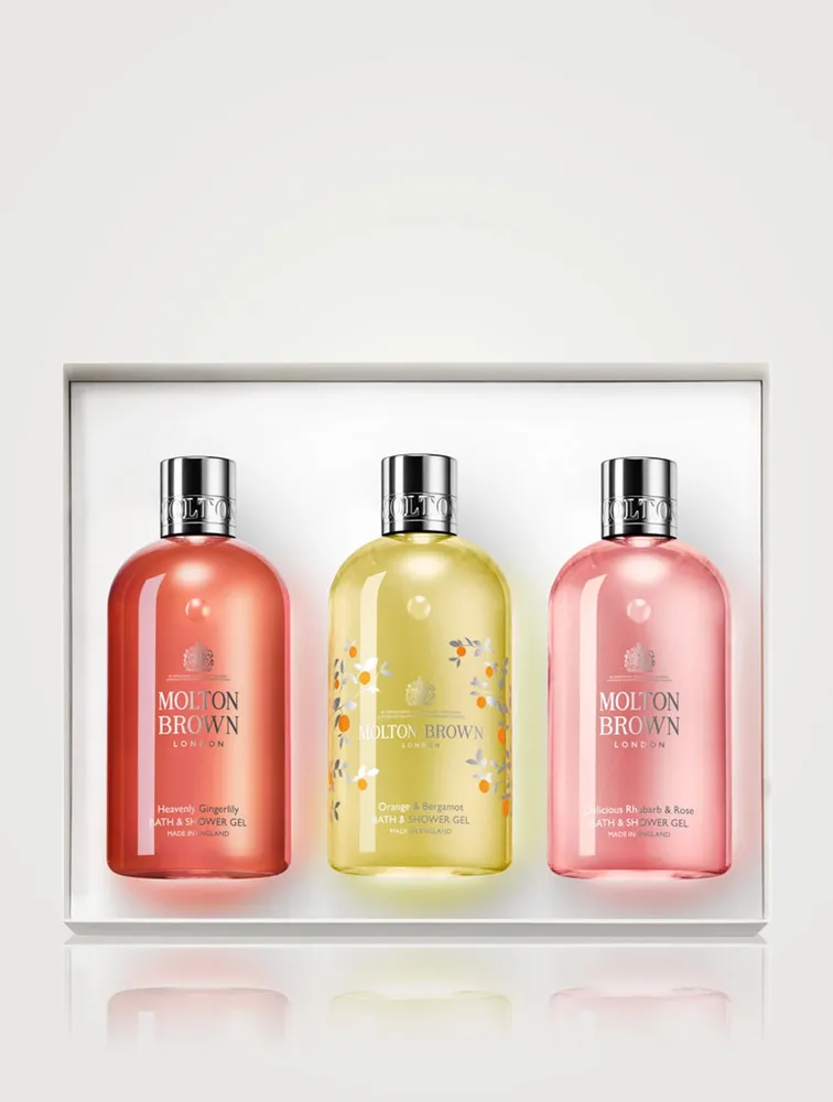 Floral Citrus Shower Gel Trio Gift Set