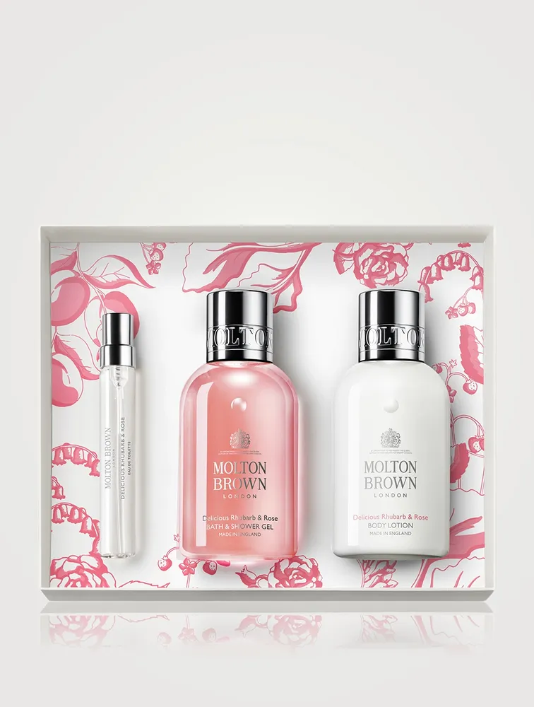 Delicious Rhubarb & Rose Set