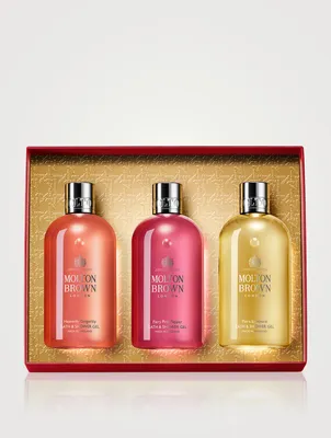Floral, Spicy Bath & Shower Gel Set