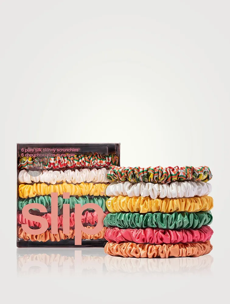 Pure Silk Skinny Scrunchies