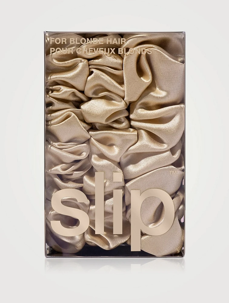 Pure Silk Assorted Scrunchies