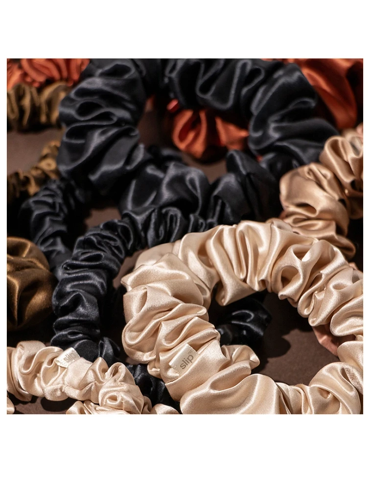 Pure Silk Assorted Scrunchies