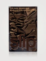 Pure Silk Assorted Scrunchies - Dark Brown