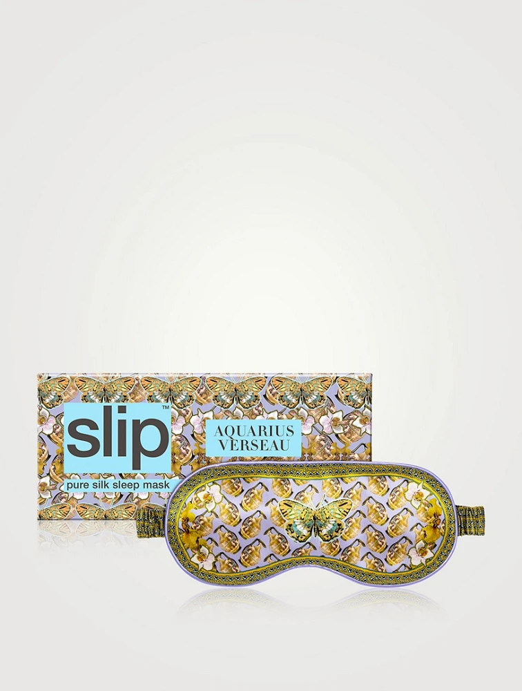 Pure Silk Sleep Mask - Zodiac - Aquarius