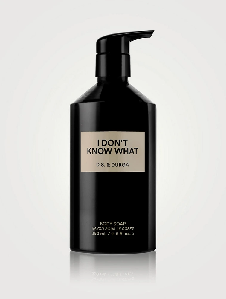 I Don't Know What Body Soap