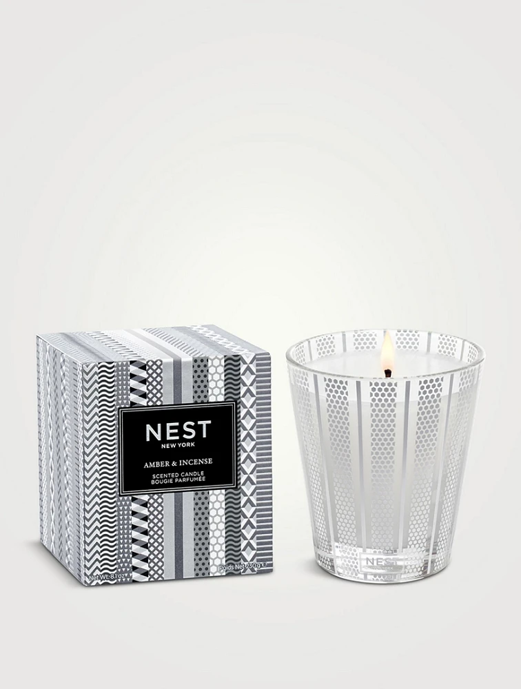 Amber & Incense Candle