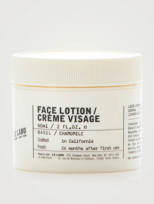 Basil Face Lotion