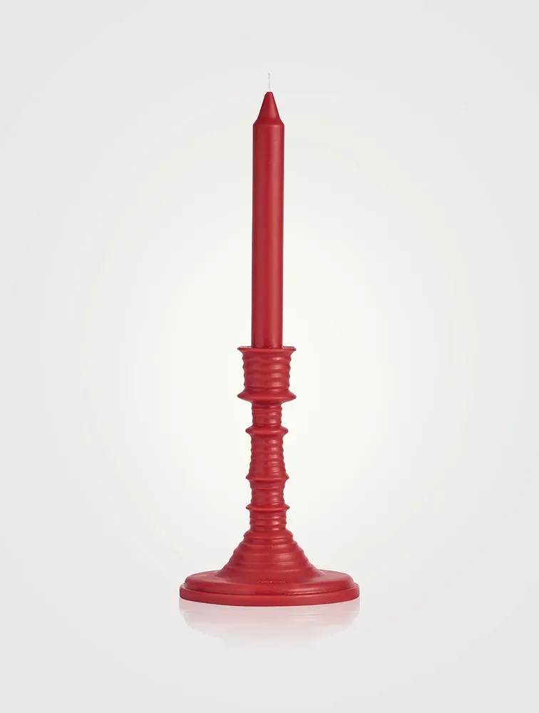 Tomato Leaves Wax Candleholder