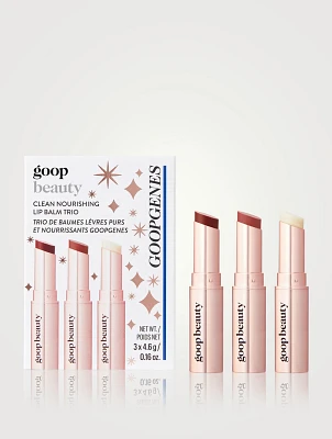 Clean Nourishing Lip Balm Trio