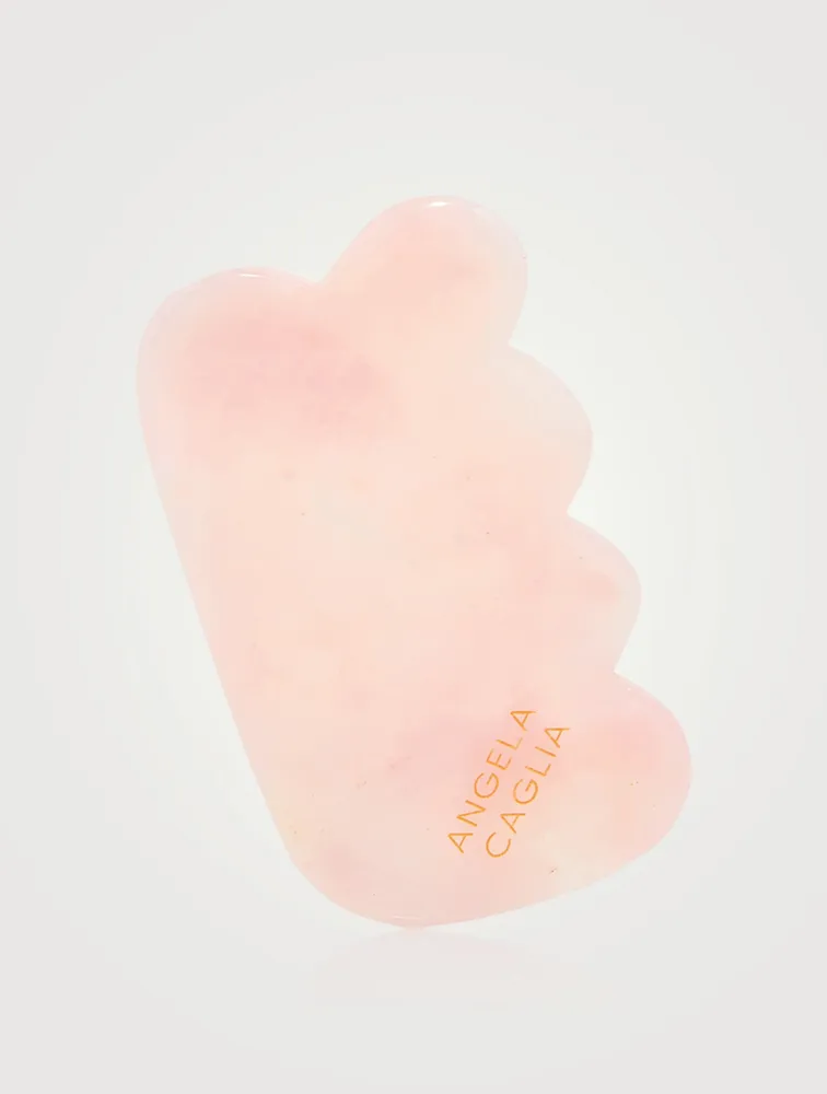 Rose Quartz Gua Sha Lifting Tool