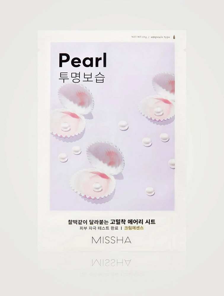 Airy Fit Sheet Mask - Pearl