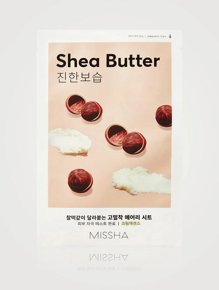 Airy Fit Sheet Mask - Shea Butter