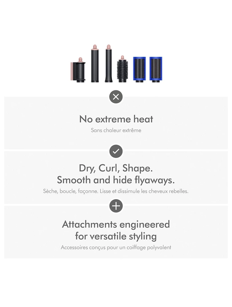 Dyson Airwrap™ Multi-Styler Complete Long Gift Set in Ultra Blue/Blush Special Edition