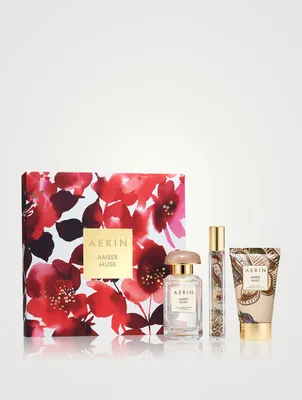 Amber Musk Holiday Gift Set
