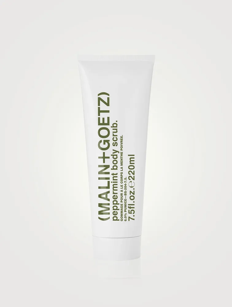 peppermint body scrub