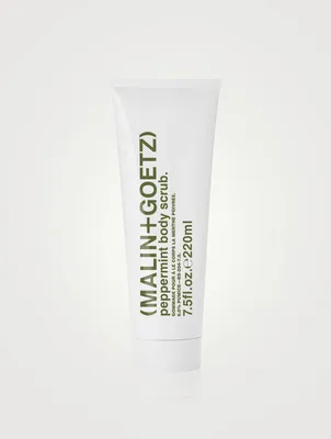peppermint body scrub