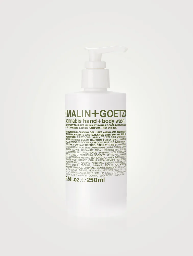 cannabis hand + body wash