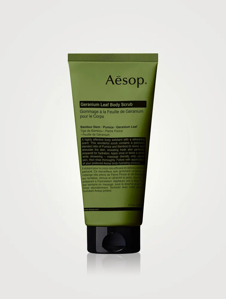 Geranium Leaf Body Scrub