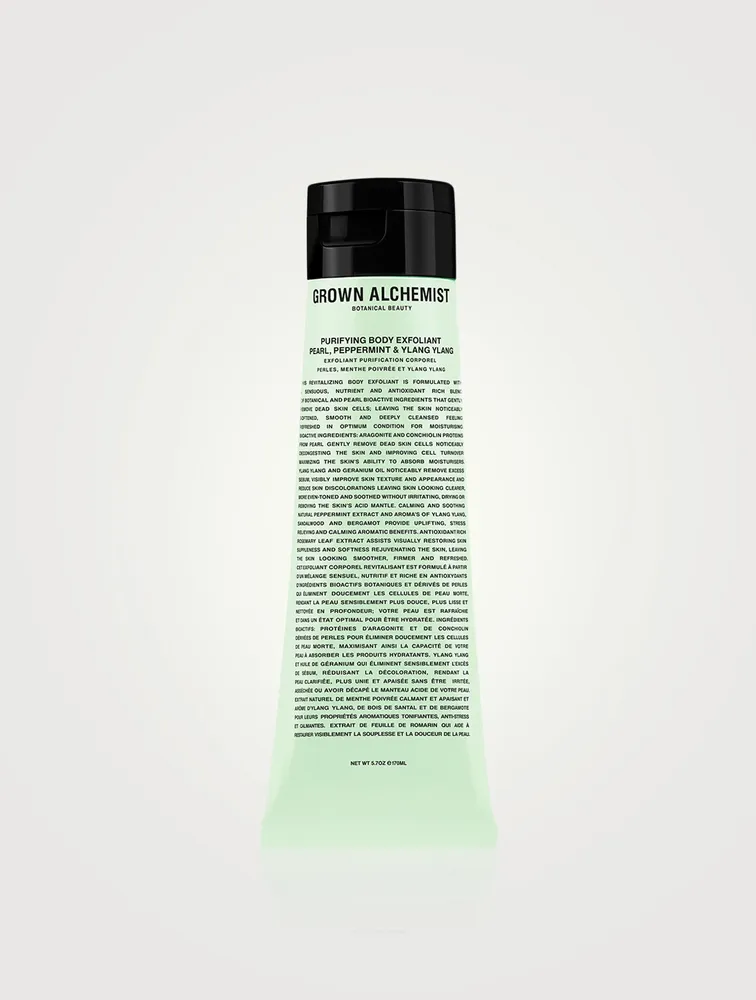 Purifying Body Exfoliant: Pearl, Peppermint & Ylang Ylang