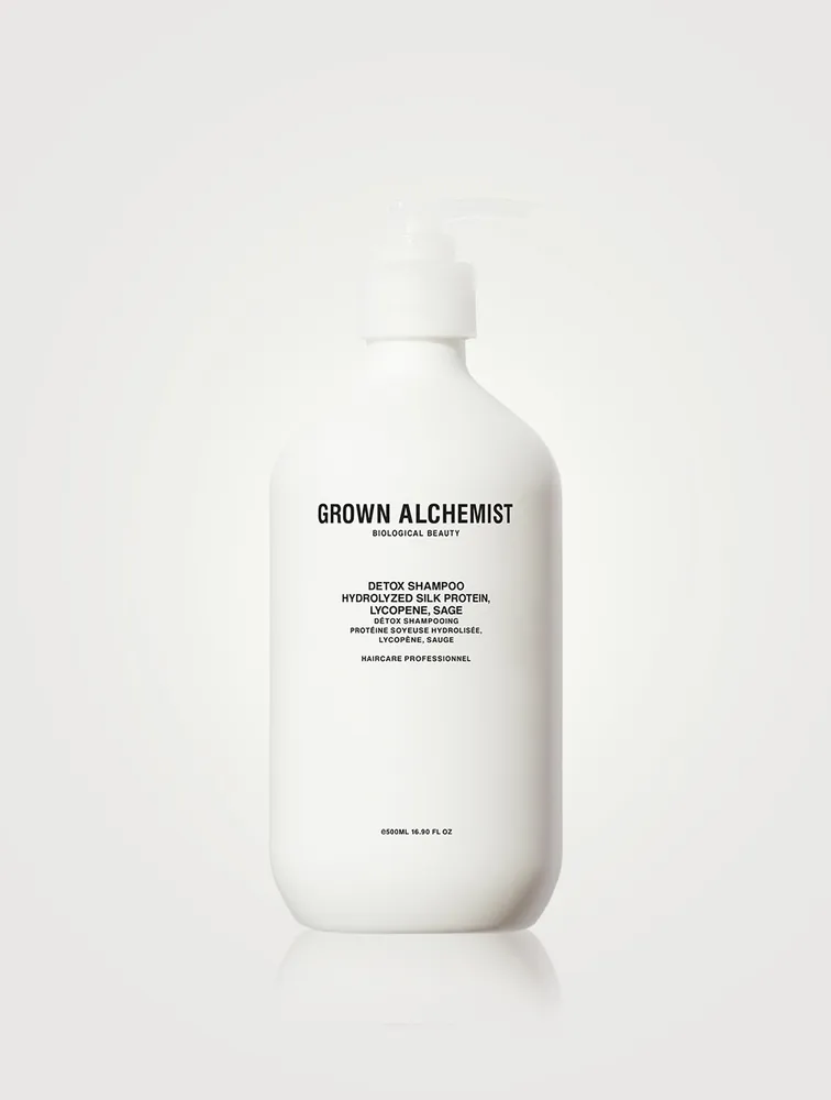 Detox Shampoo: Hydrolyzed Silk Protein, Lycopene, Sage