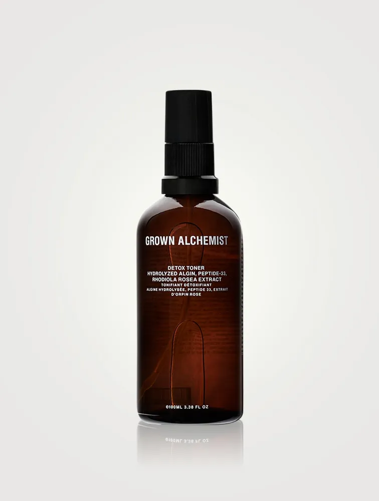 Detox Toner: Hydrolyzed Algin, Peptide-33, Rhodiola Rosea Extract