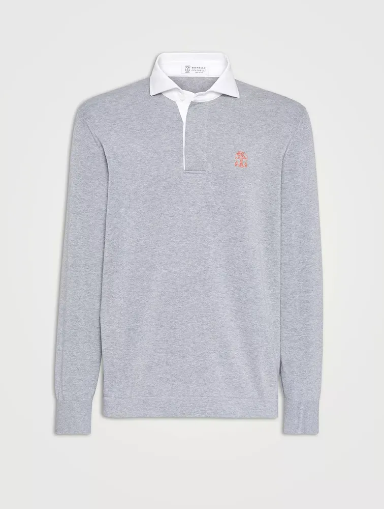 Knit Polo Shirt