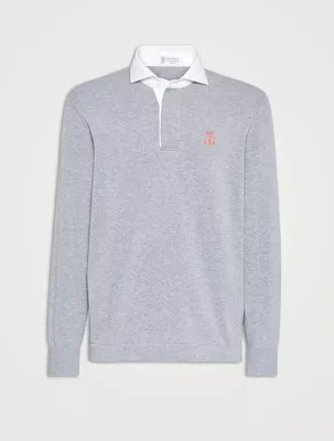 Knit Polo Shirt