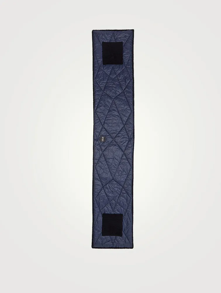 Quilted Sheepskin Scarf