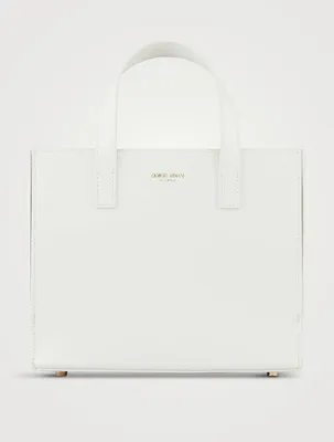 Leather Mini Shopper
